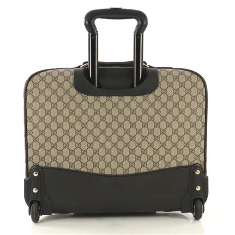 gucci luggage rolling|gucci luggage vintage.